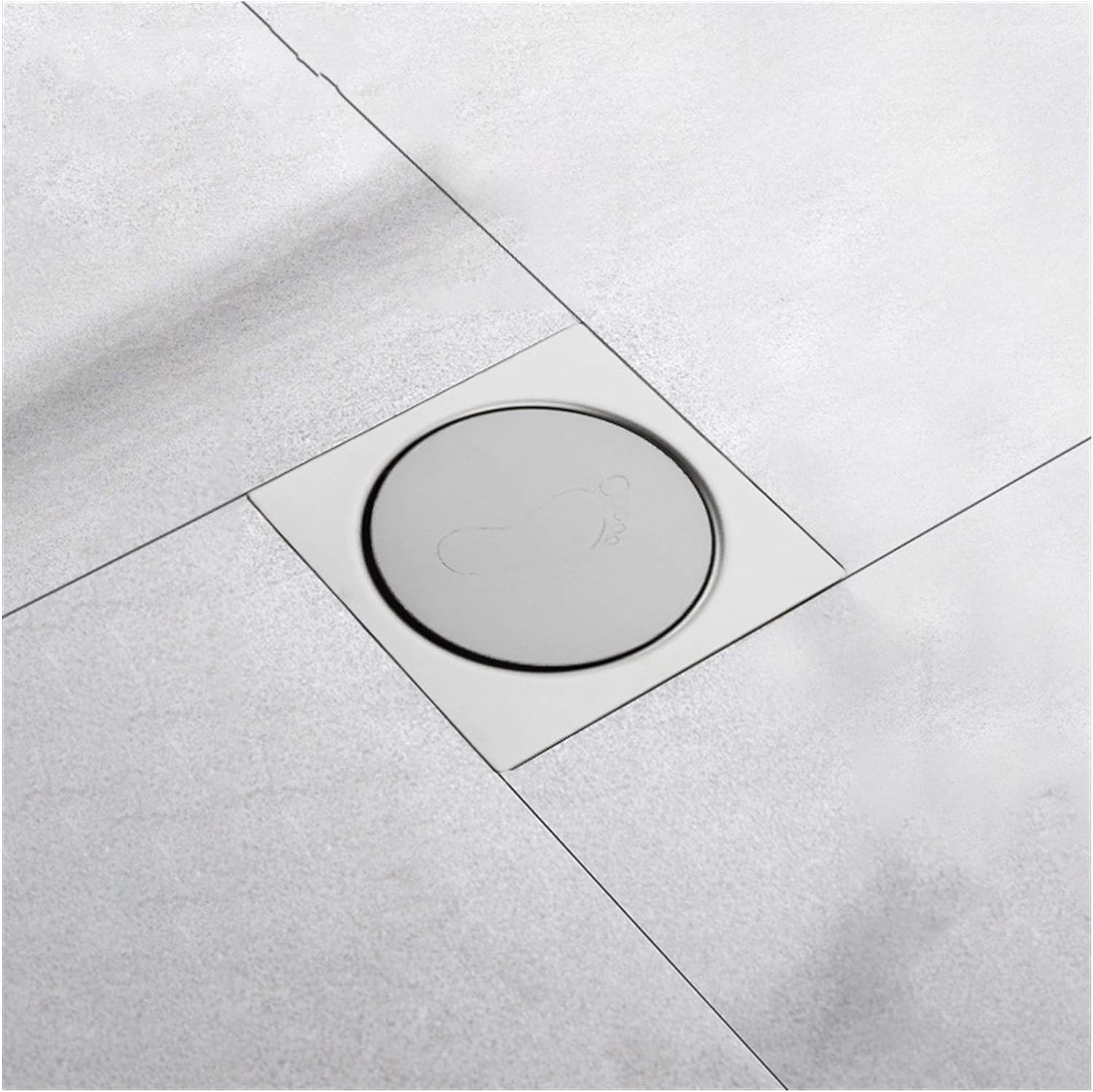 Tapón for lavabo Drenaje Desagüe de piso Desagüe de piso de ducha de acero inoxidable Drenaje rápido for baño Inserto de azulejo Desagües cuadrados Colector de cabello Desagües de ducha Tapón de resid