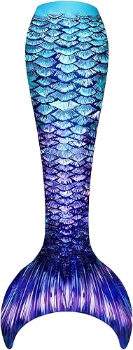 FOLOEO Colas de sirena para niñas, sin monoaleta, trajes de baño para niños