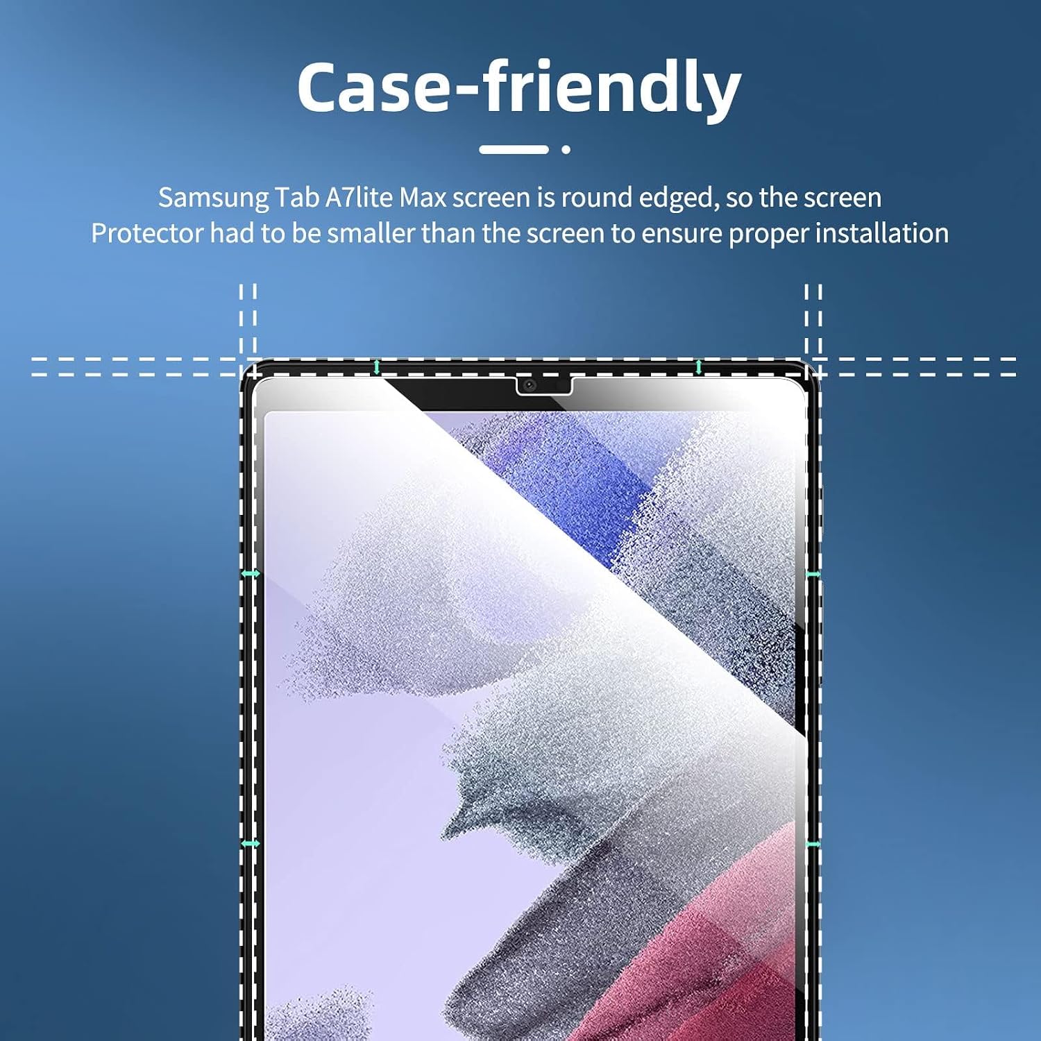 NEW'C for Samsung Galaxy Tab A7 Lite 8.7 inch 2021 Screen Protector
