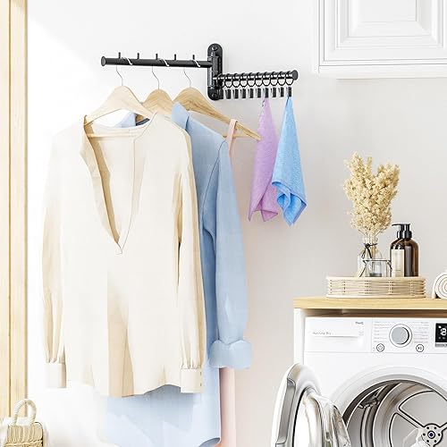 Miniatura 5 de Estante de secado montado en la pared - 1 paquete