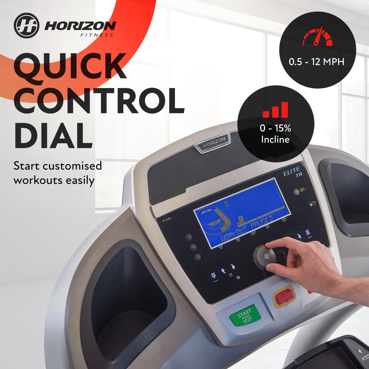 Horizon Fitness Bieżnia Elite T7.1 Viewfit