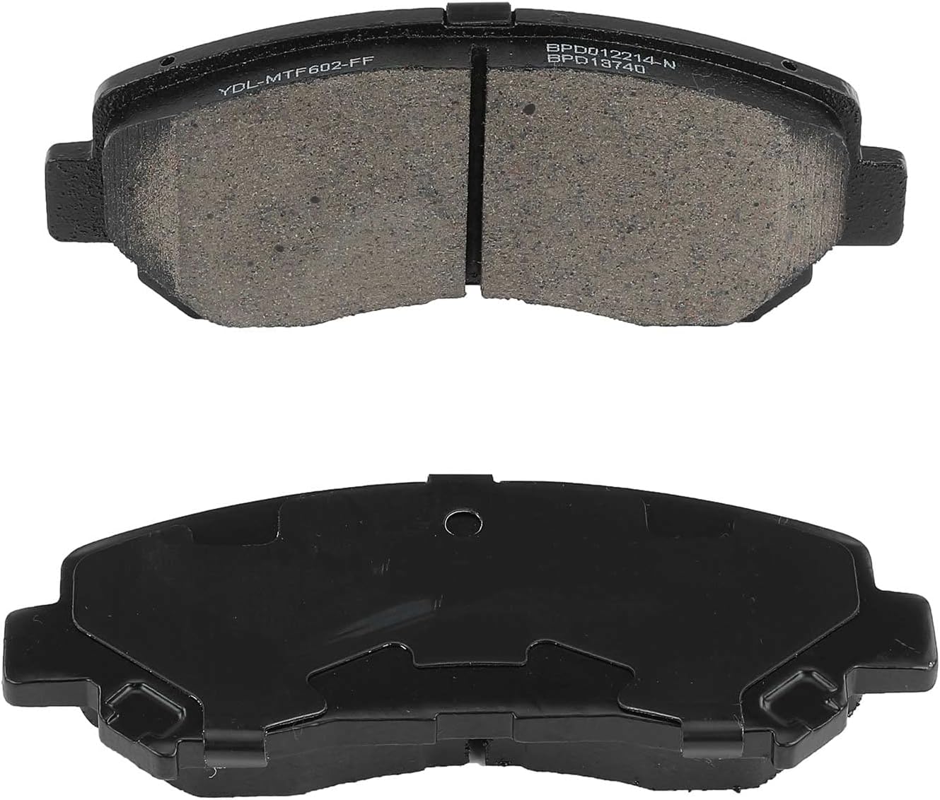 A-Premium 12.58 inch (319.6mm) Front Vented Disc Brake Rotors + Ceramic Pads Kit Compatible with Select Nissan Models - Maxima 2009 2010 2011 2012 2013 2014 2015 2016 2017, 6-PC Set