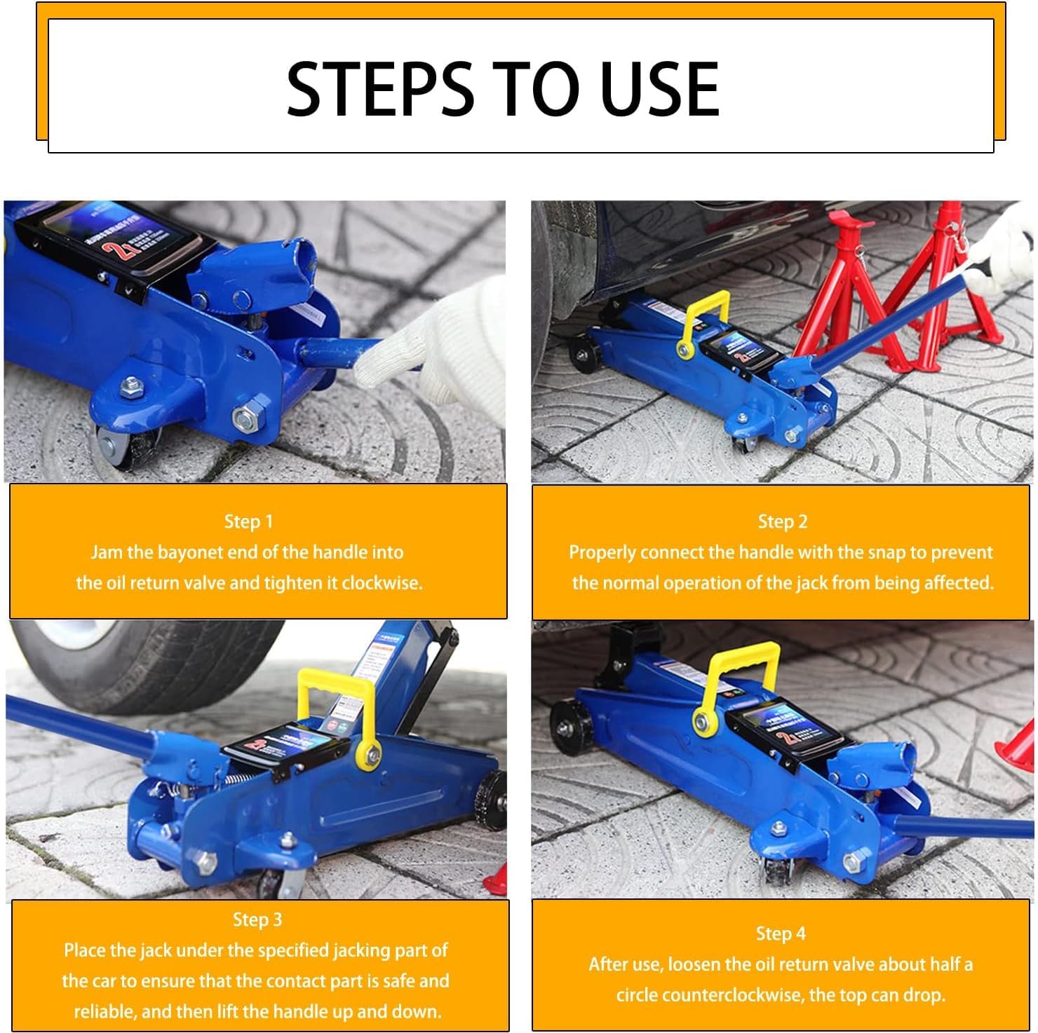 Amazon.com: 3 Tons Floor Jack Handle Replacement, Bottle Jack