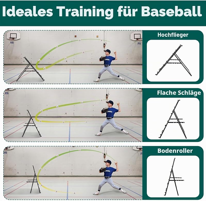 Rebounder LIANTRAL pentru fotbal, volei și baseball, plasă portabilă pentru antrenament, unghi reglabil pentru pase și șuturi, 80 x 87 cm