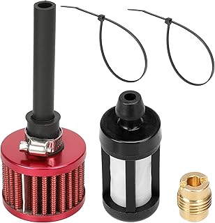 Upgrade 212cc Filter Breather Jet Kit Cold Intake Filter Turbo Vent for Predator 196cc 6.5Hp GX160 GX200 CT200U BT200X KT196 CT200U-EX Hensim Baja Warrior MB200 Go Kart Engine Mini Bike