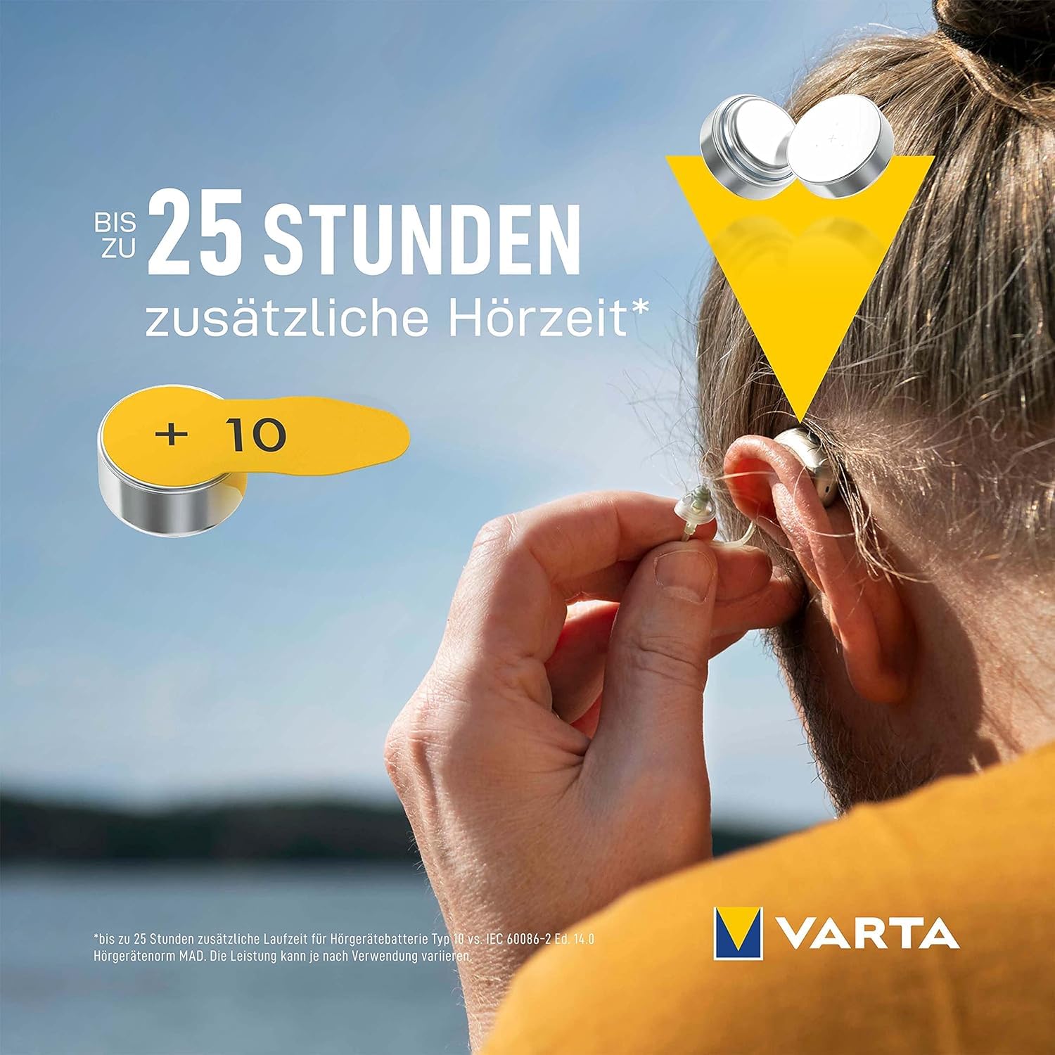 VARTA VARTA German HEARING AID BATTERIES Newest Generation Super