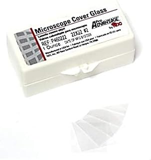Pro Advantage NDC P460222 Cover Glass, Thickness No. 2, 22 mm x 22 mm (Pack of 10)