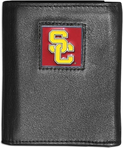 Miniatura 32 de Siskiyou Sports NCAA - Cartera de cuero de tres pliegues