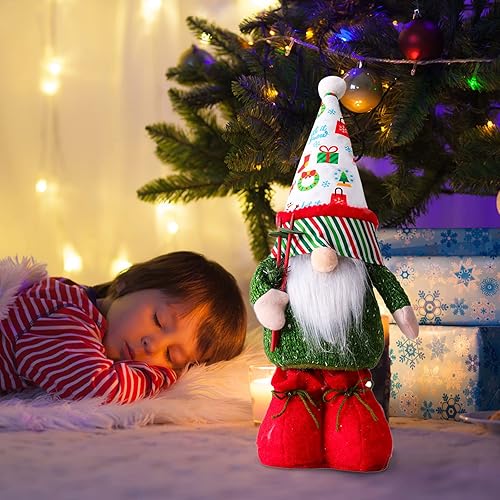 Miniatura 4 de Gnomos de peluche de Navidad hechos a mano para todas las estaciones figura de enano sueco decoración de esquina de café decoración de gnomos de