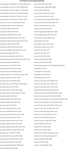 Miniatura 2 de TUSK Kit de retenes de horquilla y polvo para Yamaha MT-07 2018-2022