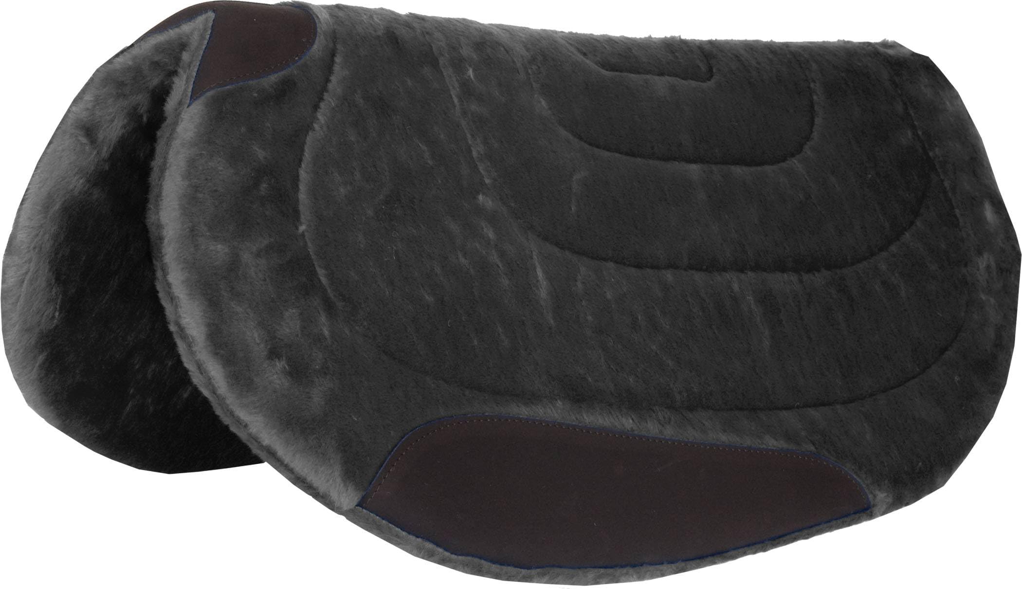 MUSTANG Princess Fleece Round Barrel Pad Black