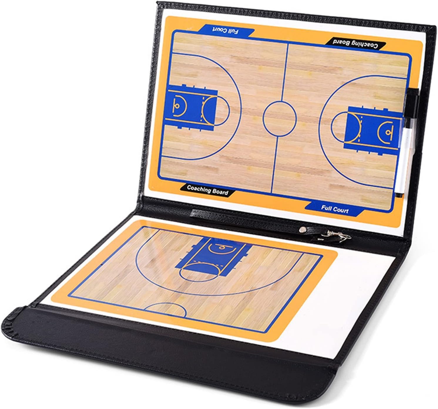Pizarra Baloncesto Entrenador CREADY con Imanes y Lapiceros Carpeta Tactica