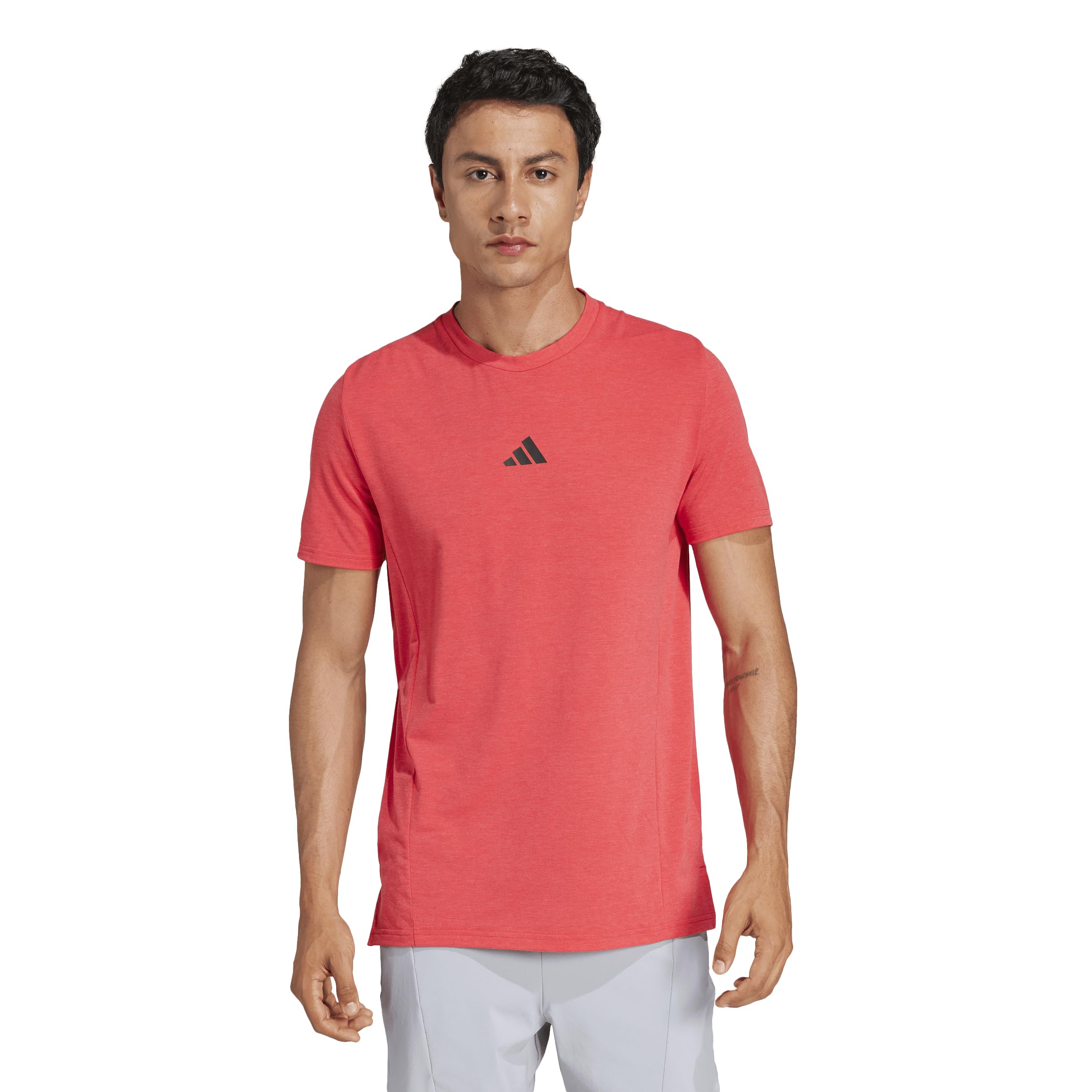 Adidas Herren Workout Logo Tee T-Shirt (1er Pack)
