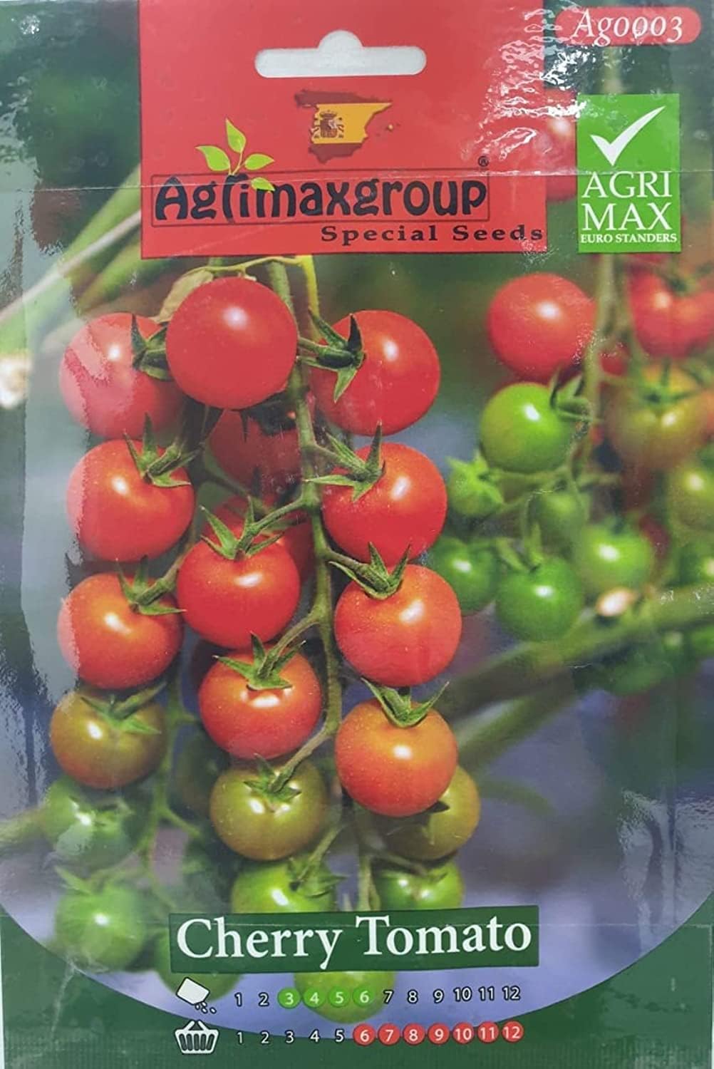 Cherry Tomato seeds (Made in Spain) by Agrimaxgroup®