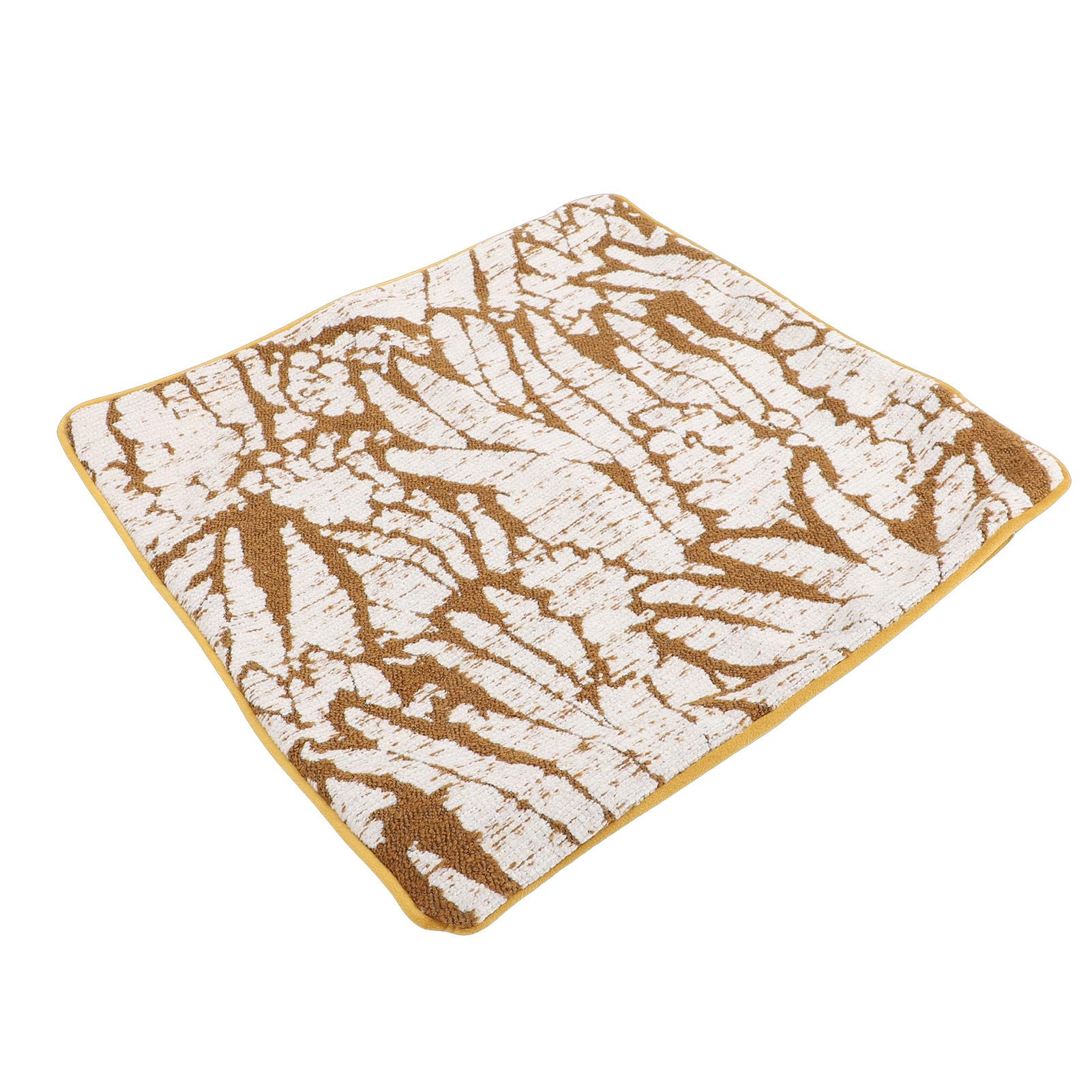 Jectse Federe per Cuscini, Federe Decorative per Fattoria, Confezione da 10, Morbide Fodere per Cuscini in Poliestere per Divano Letto, Soggiorno, Giallo Bianco (50,8x50,8 cm/20x20 pollici)