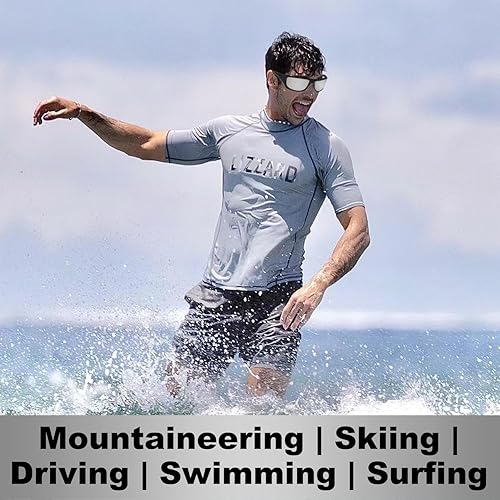 Miniatura 8 de Fiskr Lentes antiagua de repuesto para gafas de sol Oakley Radar Path, paquete de 2 pares