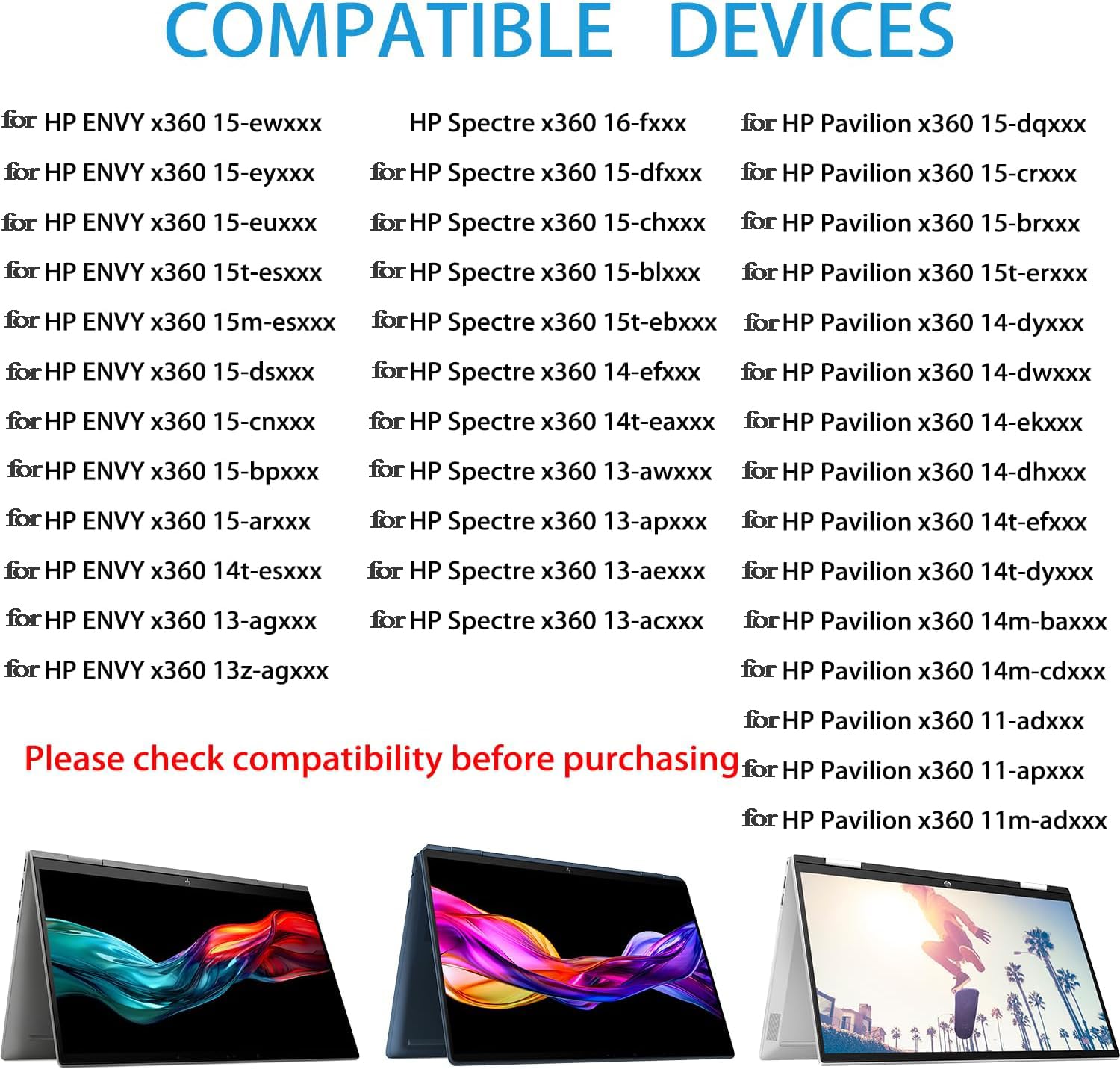 Cyfrowy rysik do laptopów HP Envy X360/Pavilion X360/Spectre X360 2 w 1, do Microsoft Surface, obsługa MPP z czułością nacisku