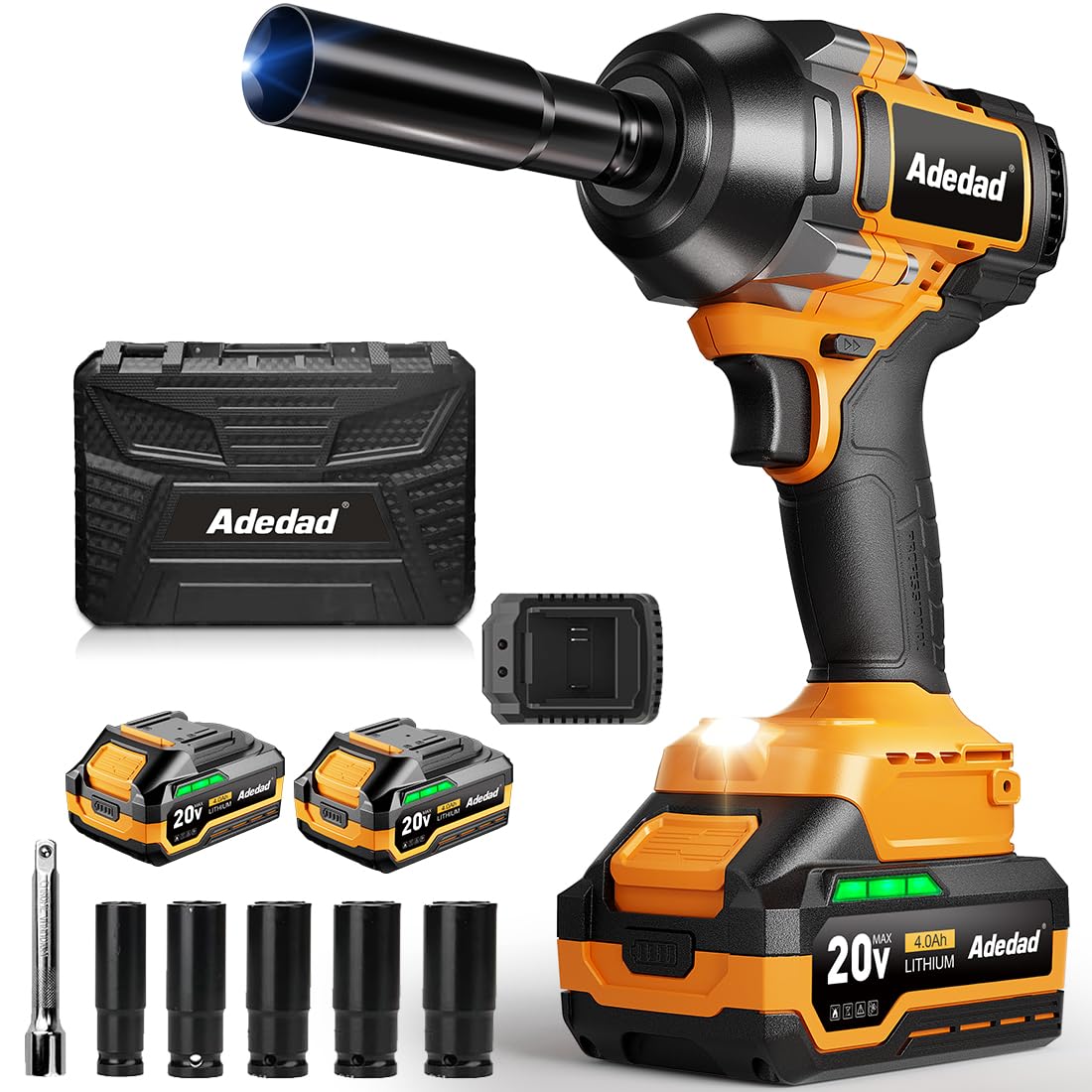 Taladro Dewalt 740 FT-LB Cordless Impact Wrench Kit Brushless