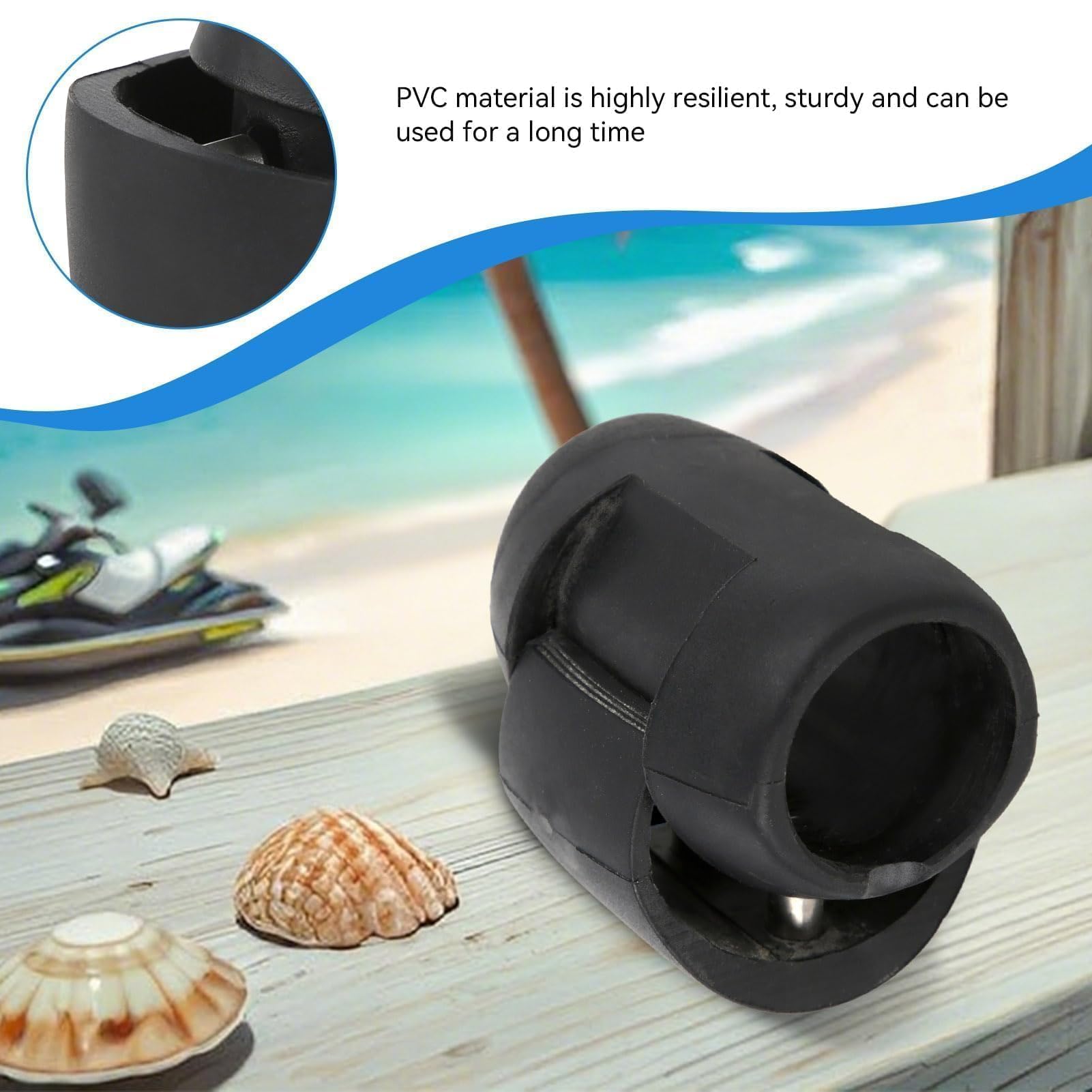 Agatige Morsetto Regolabile Pagaia SUP, Fibbia Bloccaggio Tavola Surf PVC Ricambio