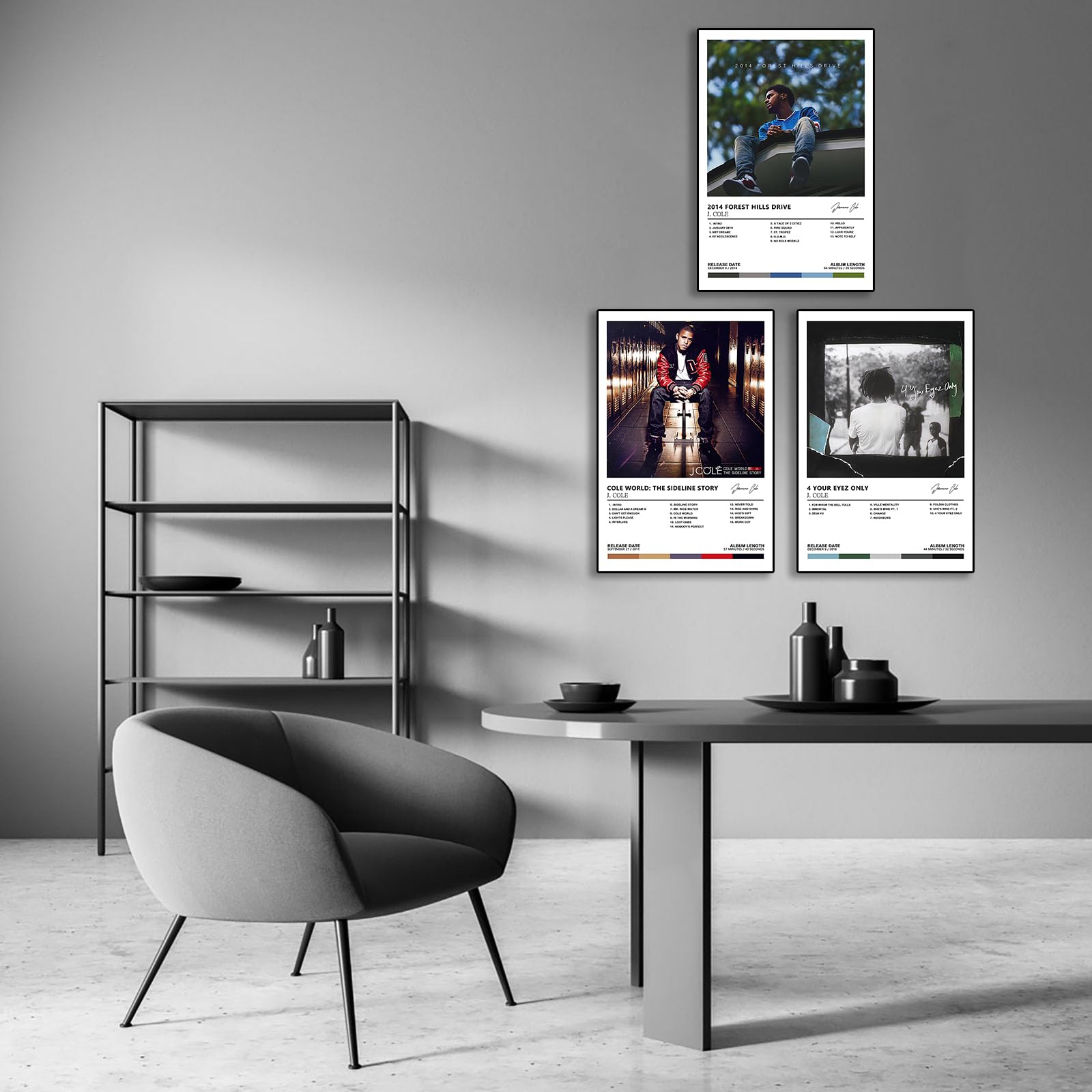 Amazon.com: ZYAURA J Cole Album Cover Wall Art Decor Print Frank