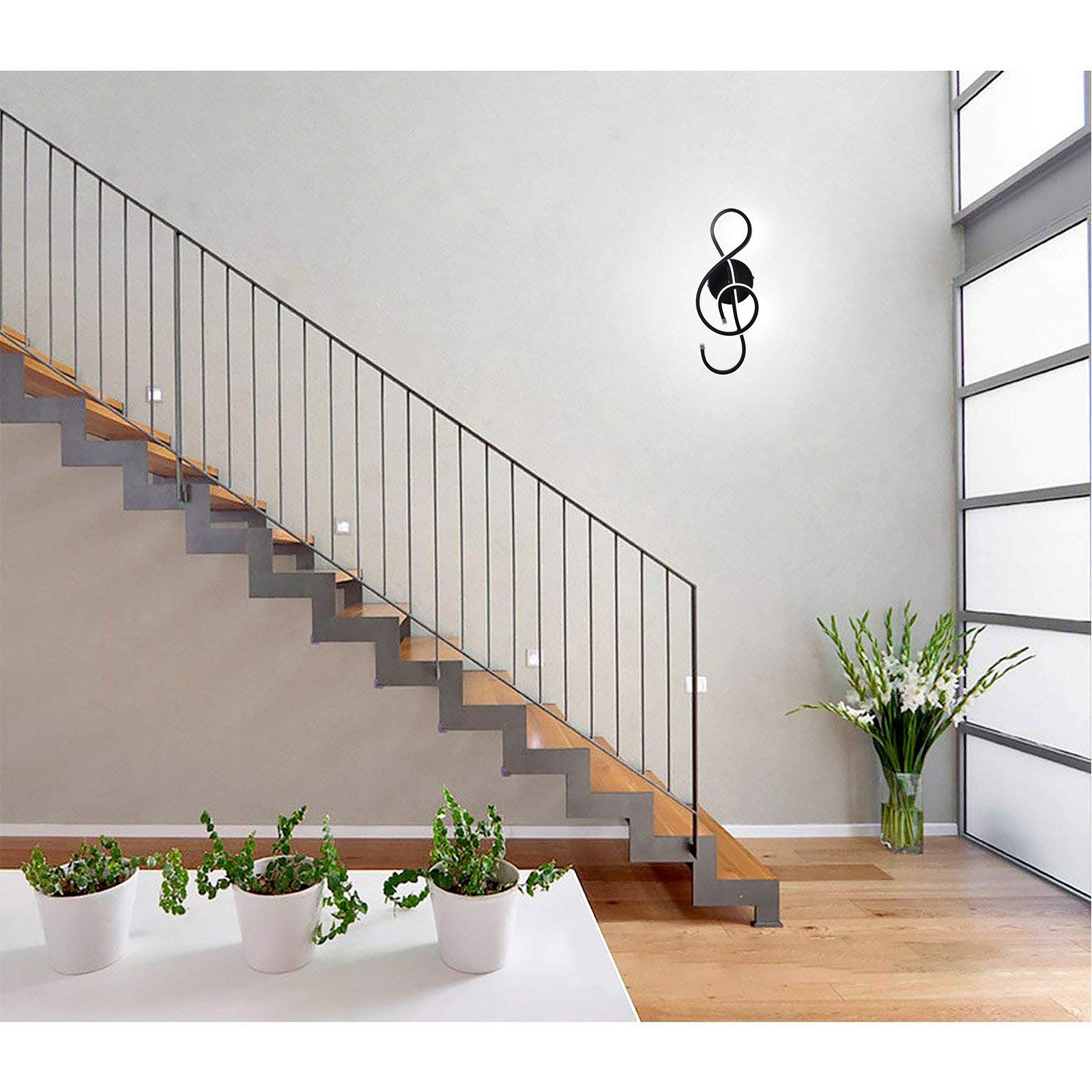 KAWELL Creativo Moderno Lámpara de Pared LED Luz de Pared Interior