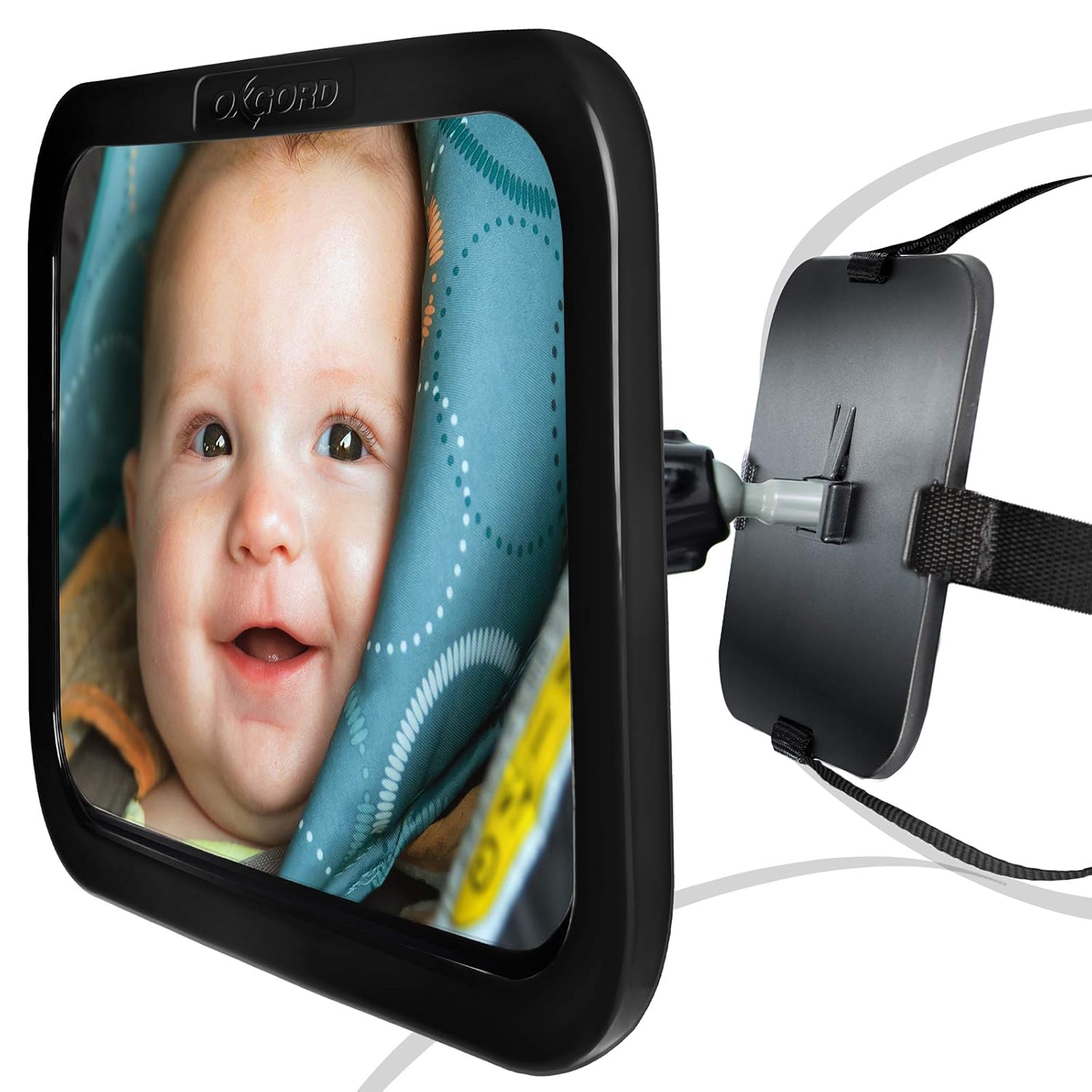 OxGord Baby Car Mirror for Rear Facing Backseat Carseat Auto Back