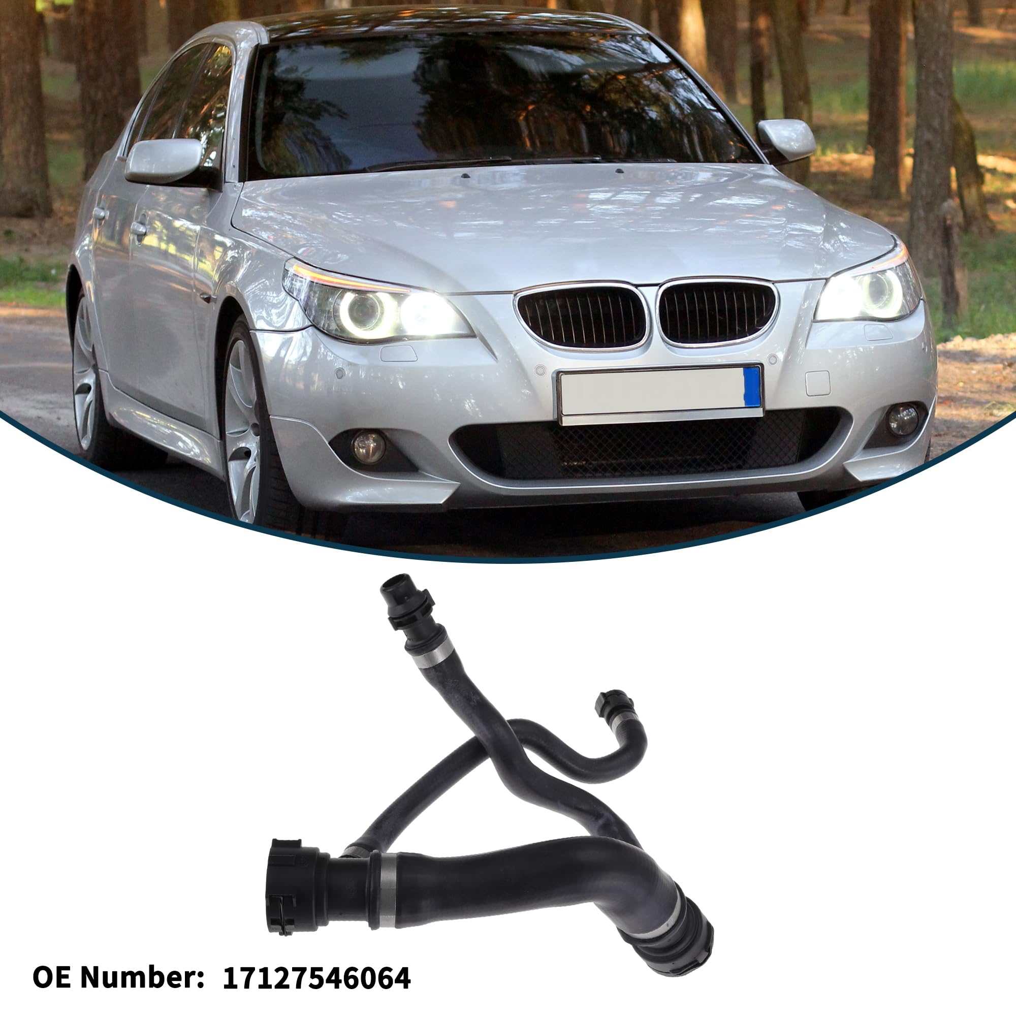 Manguera De Radiador Para BMW 5 Series E60 2001-2010 1 Pieza