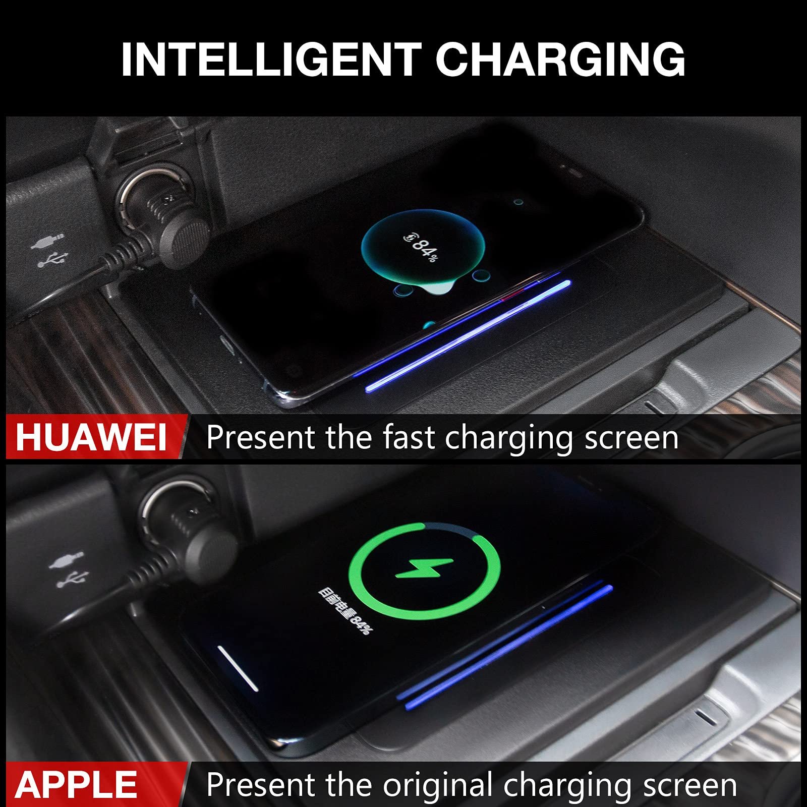 Xipoo Fit 20182021 Toyota Camry Wireless Charger Tray Center Console