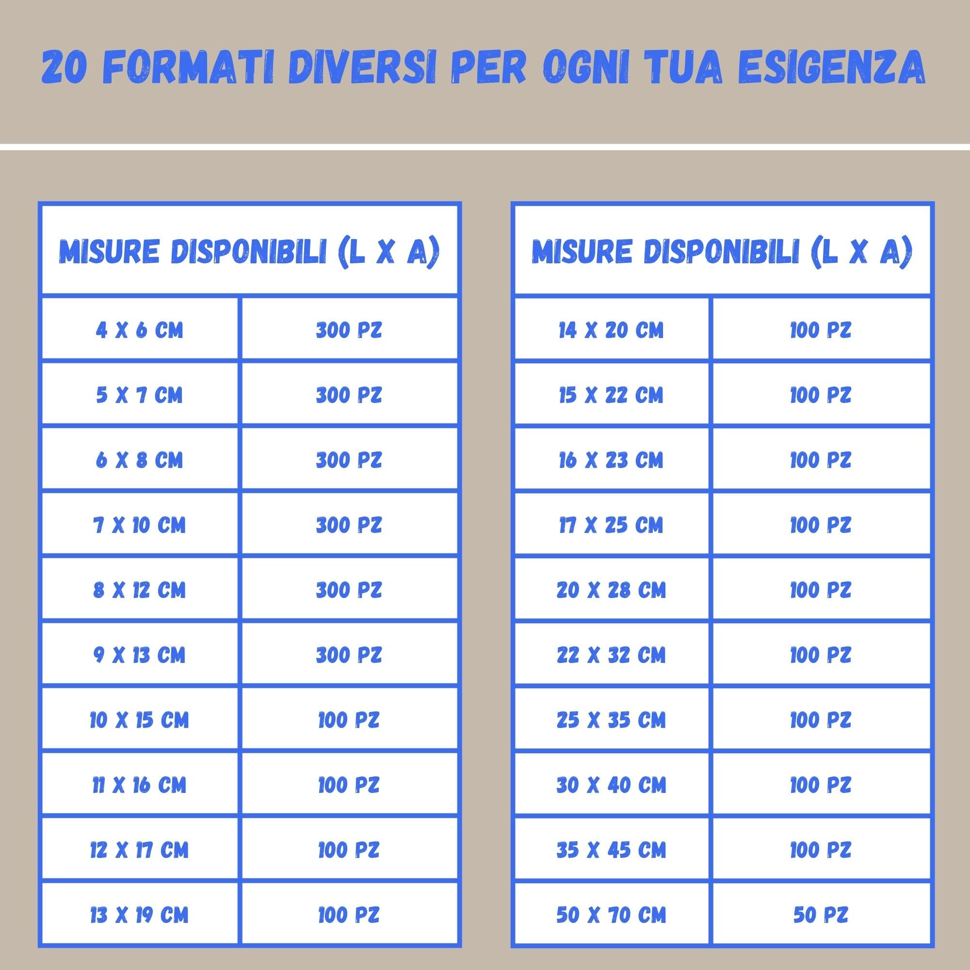 BUY SAFE - Sacchetti Plastica Richiudibili, Sacchetti Ermetici per Alimenti, Vestiti e Oggetti con Chiusura a Cerniera, Buste Trasparenti Richiudibili Resistenti e Riutilizzabili, 30x40-100 Pz