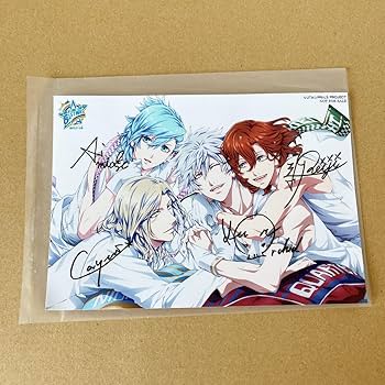 Amazon.co.jp: うたプリ カルナイ ブロマイド 嶺二 蘭丸 藍 カミュ