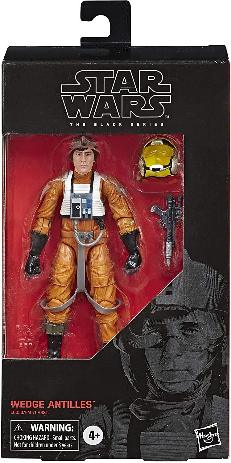 Amazon.com: STAR WARS The Black Series Wedge Antilles Toy 6
