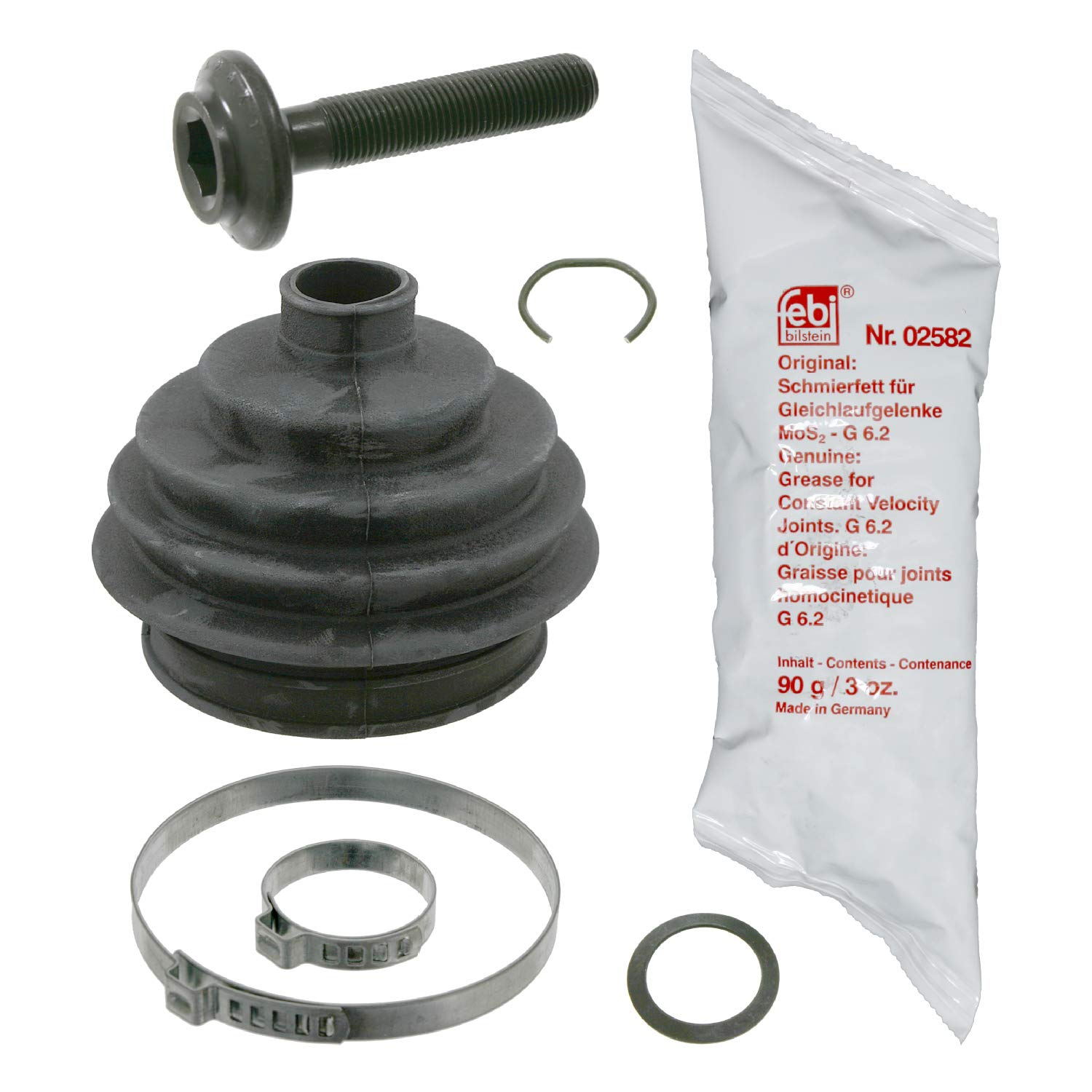 Wheel Side FEBI BILSTEIN 03633 Bellow Set, drive shaft for AUDI