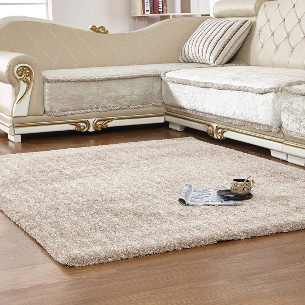 Tapis de salon et chambre 140x200 cm moquette épaisse pour table basse