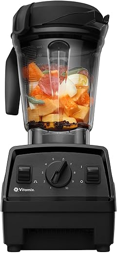 Vitamix Explorian Blender, Professional-Grade, 64 oz. Low-Profile Container, Black