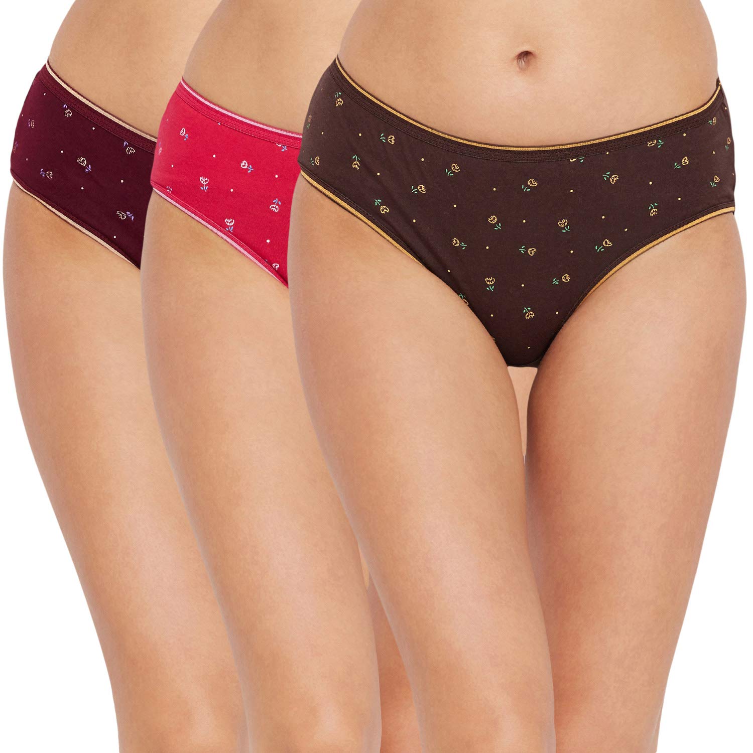 Women's Cotton Briefs (Pack of 3) (400-D-3PCS_Assorted_XXXXX-Large)-image-1