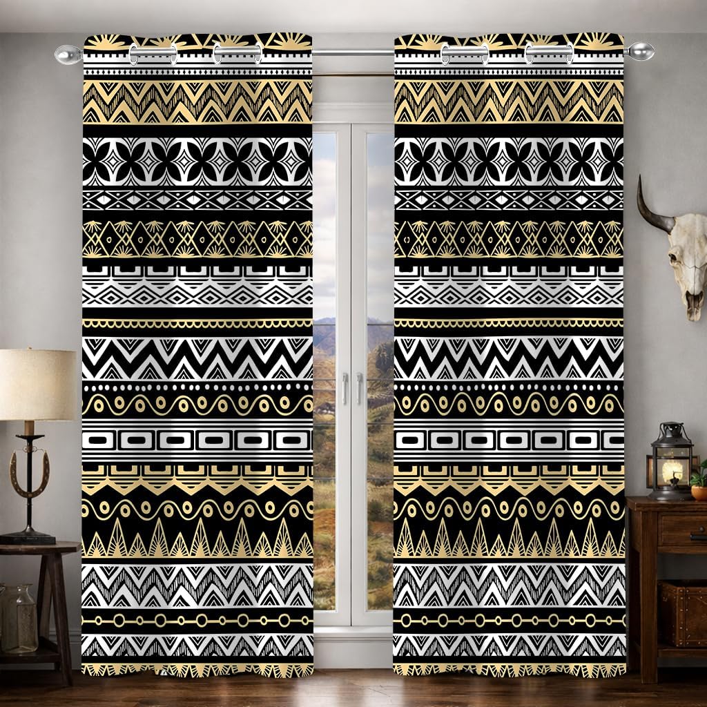 Pink Bow Curtains for Girls Room, Cute Girly Window Curtains with Leopard Print Blackout Drapes for Bedroom Living Room Grommet 42 x 84 Inch 2 Panels