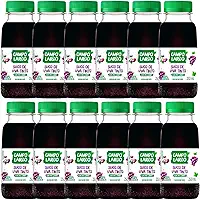 Kit 12x Suco De Uva Tinto Campo Largo Garrafa 250 Ml Natural Sem Glúten Sem Conservante Fardo