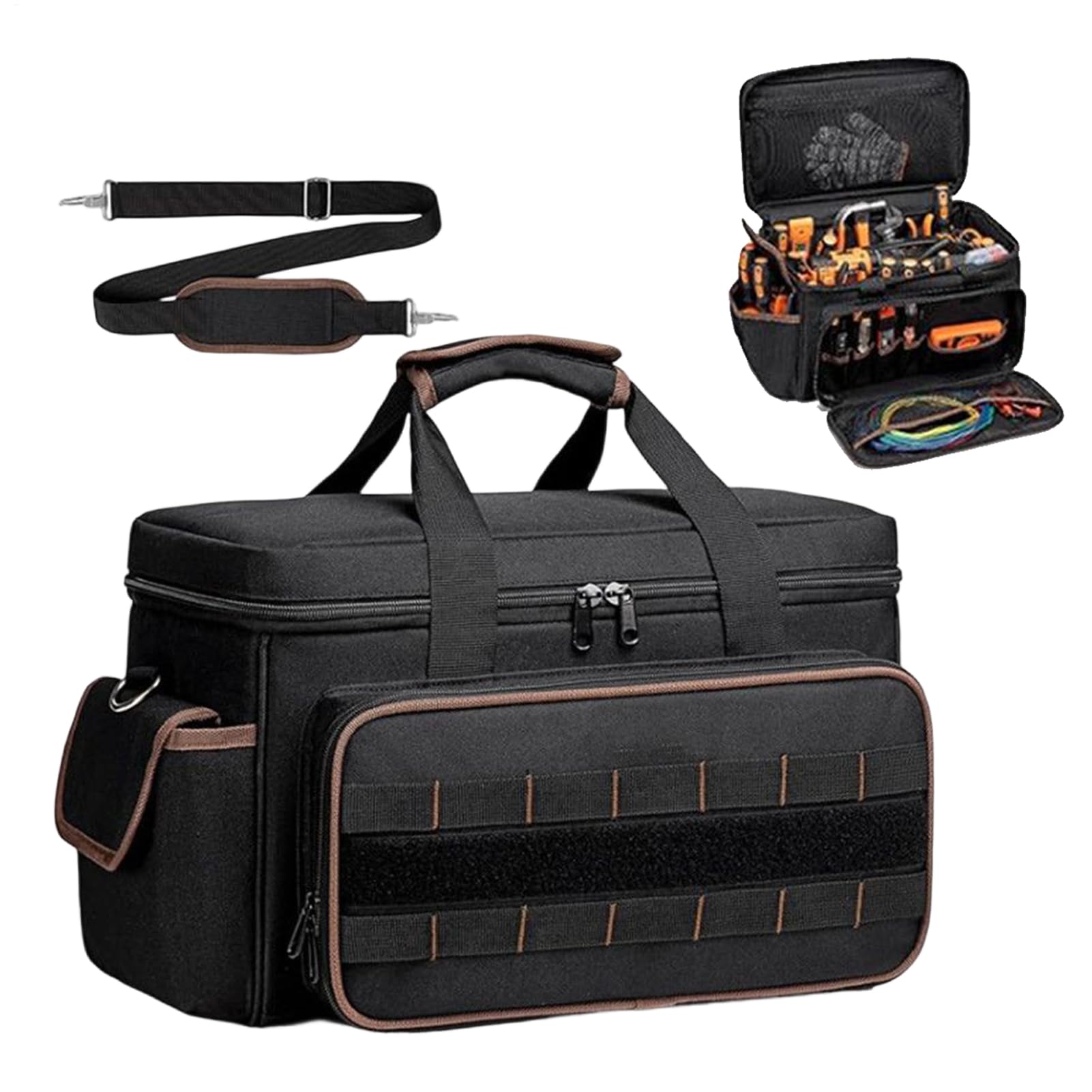 Organisateur de Sac à Outils Ceinture d'Organisation à Grande Capacité