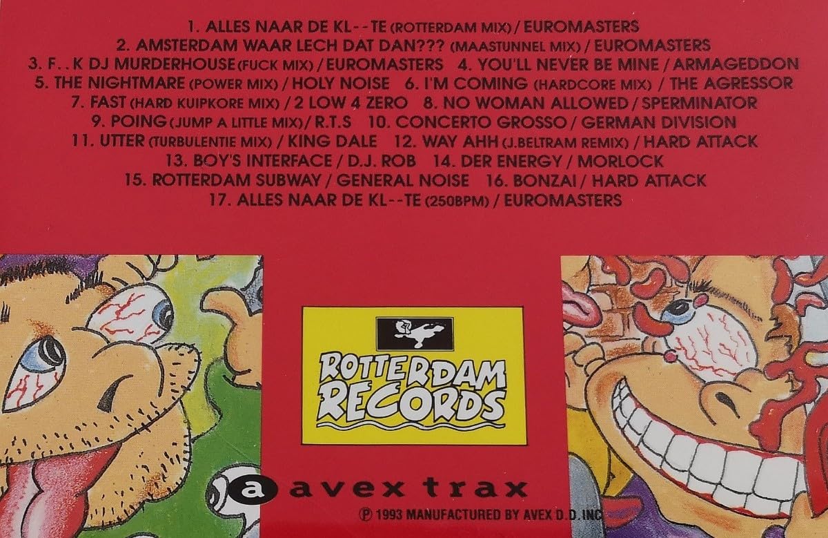 ロッテルダムテクノ　まとめ Amazon.co.jp: 【ROTTERDAM TECHNO IS HARD HARD HARD