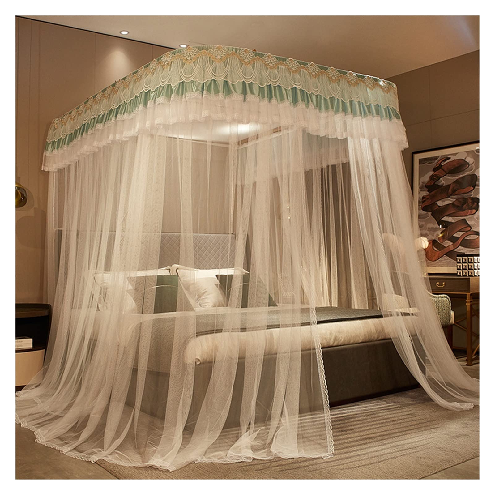 CQAHDSEVF Polyester Mosquito Net Canopy