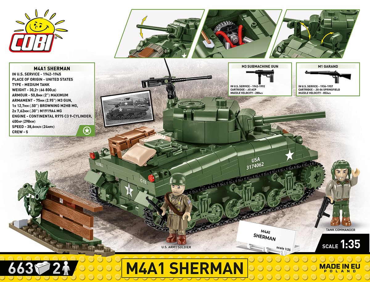 COBI M4A Sherman