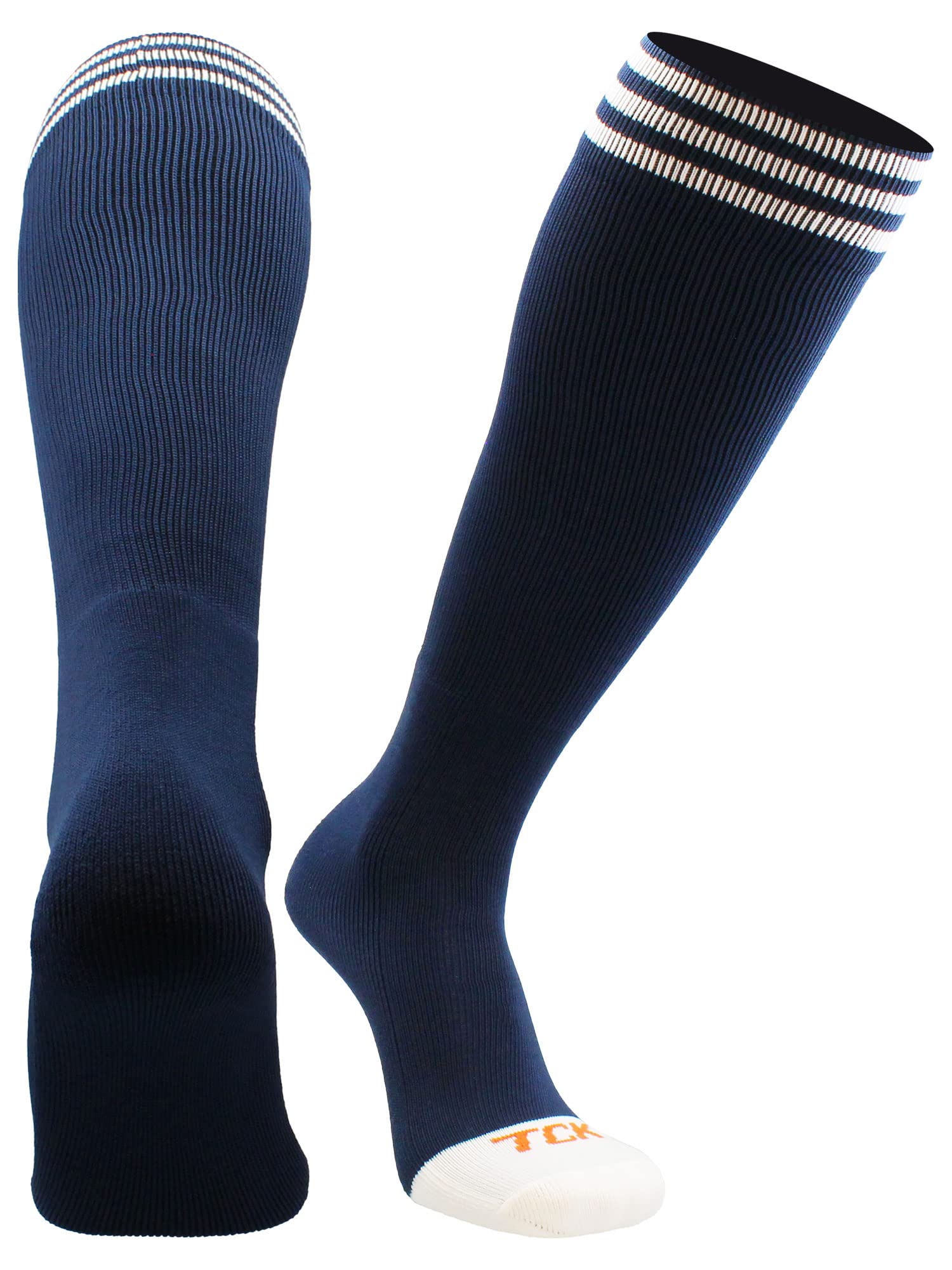 TCK Striped Athletic Tube Socks - Youth &amp; Adult Team Sports