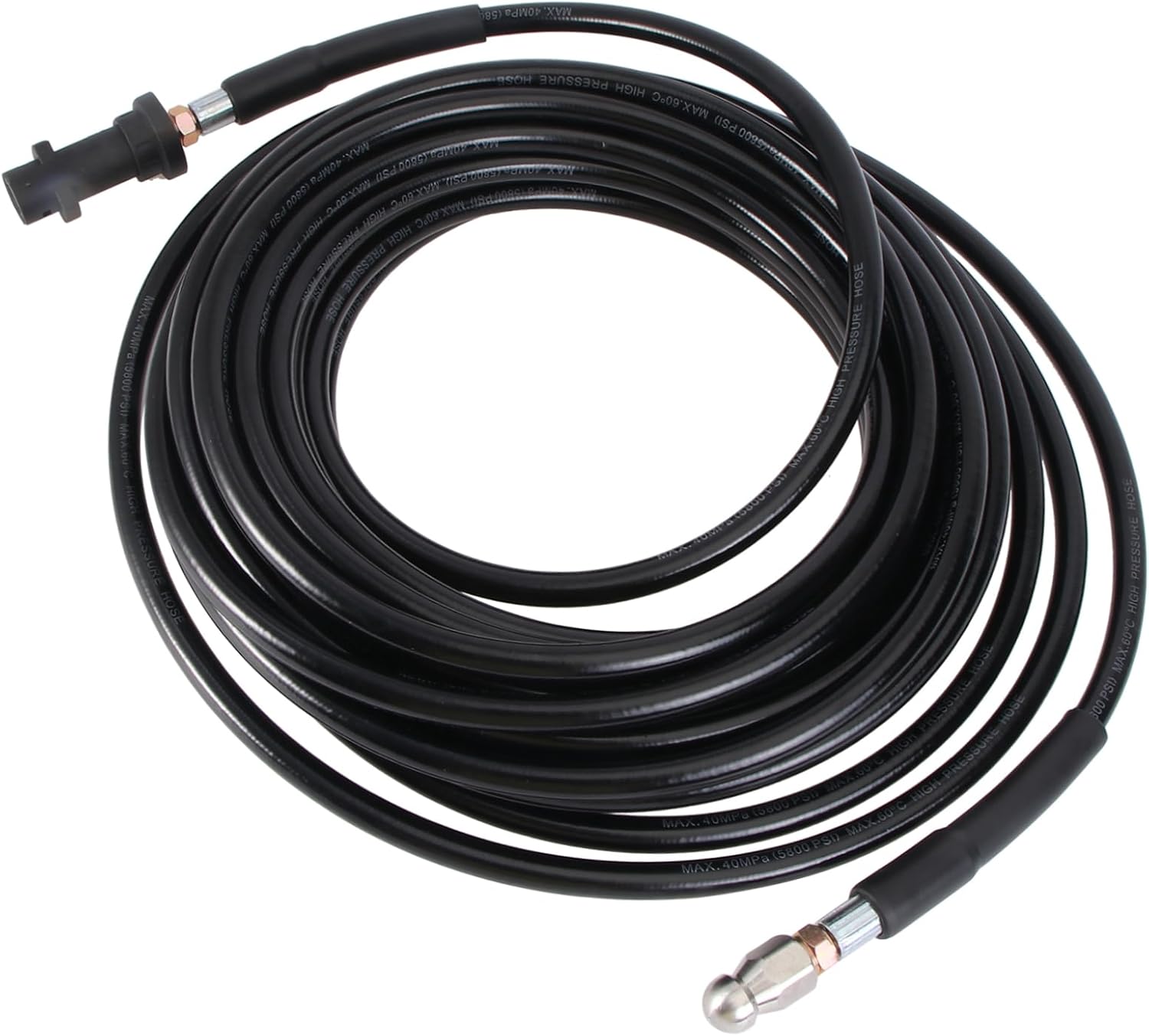 1pc Pressure Washing Machine Hose Sewer Dredging Compatible for Karcher Flexible Drain Cleaning Tool for Electric Pressure Washer and Easy to Use