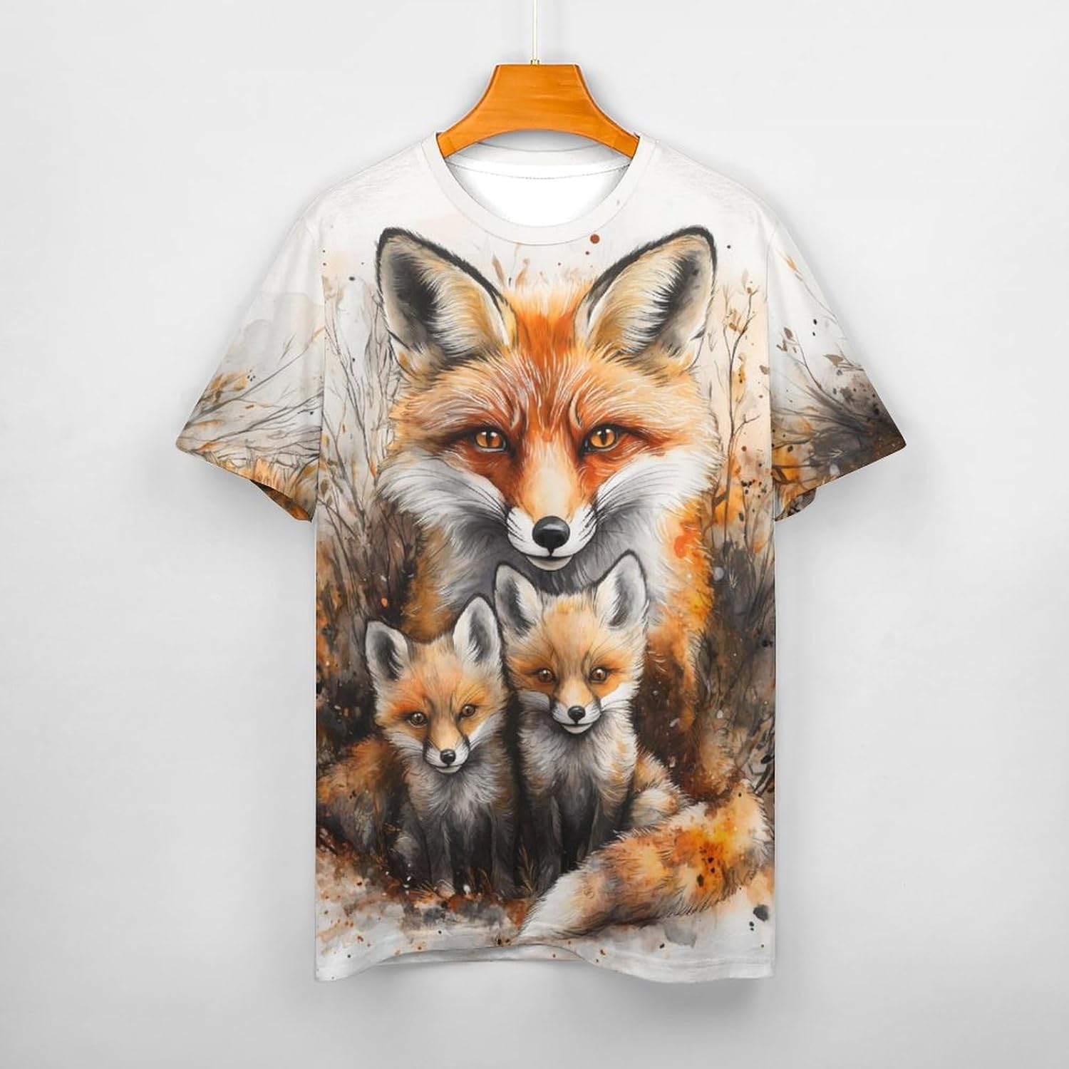 Mothers Day Shirt Animals Print Funny Casual Soft Comfy Short Sleeve Cotton Oversized Mama Daughter Matching Shirts - Image 5