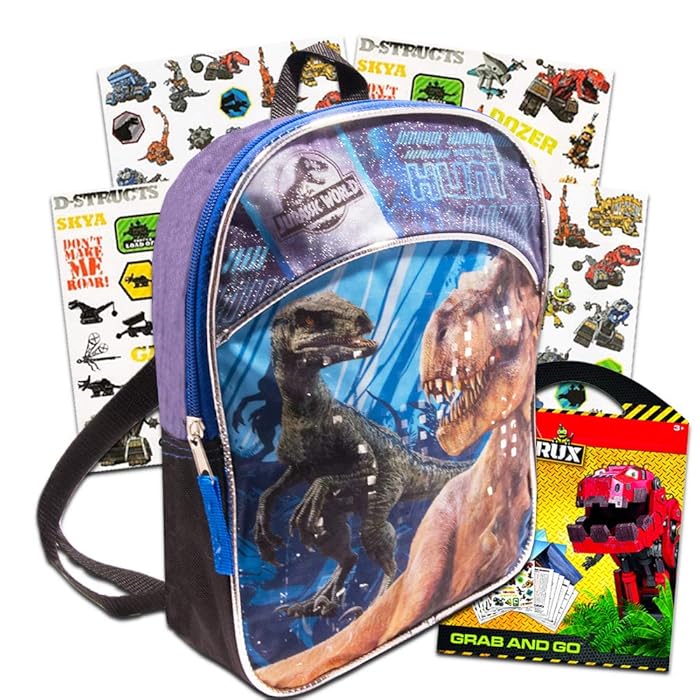 Buy Dinosaur Mini Backpack Set Deluxe 11" Jurassic World Backpack