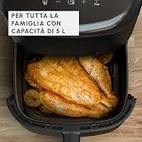 Moulinex Friteuse sans huile, Capacité XL 5L, Jusqu'à 6 personnes, 10 Programmes automatiques, Air Fryer, Ecran tactile digital, Gain de temps et d'énergie, Easy Fry Max, EZ245820 - 4