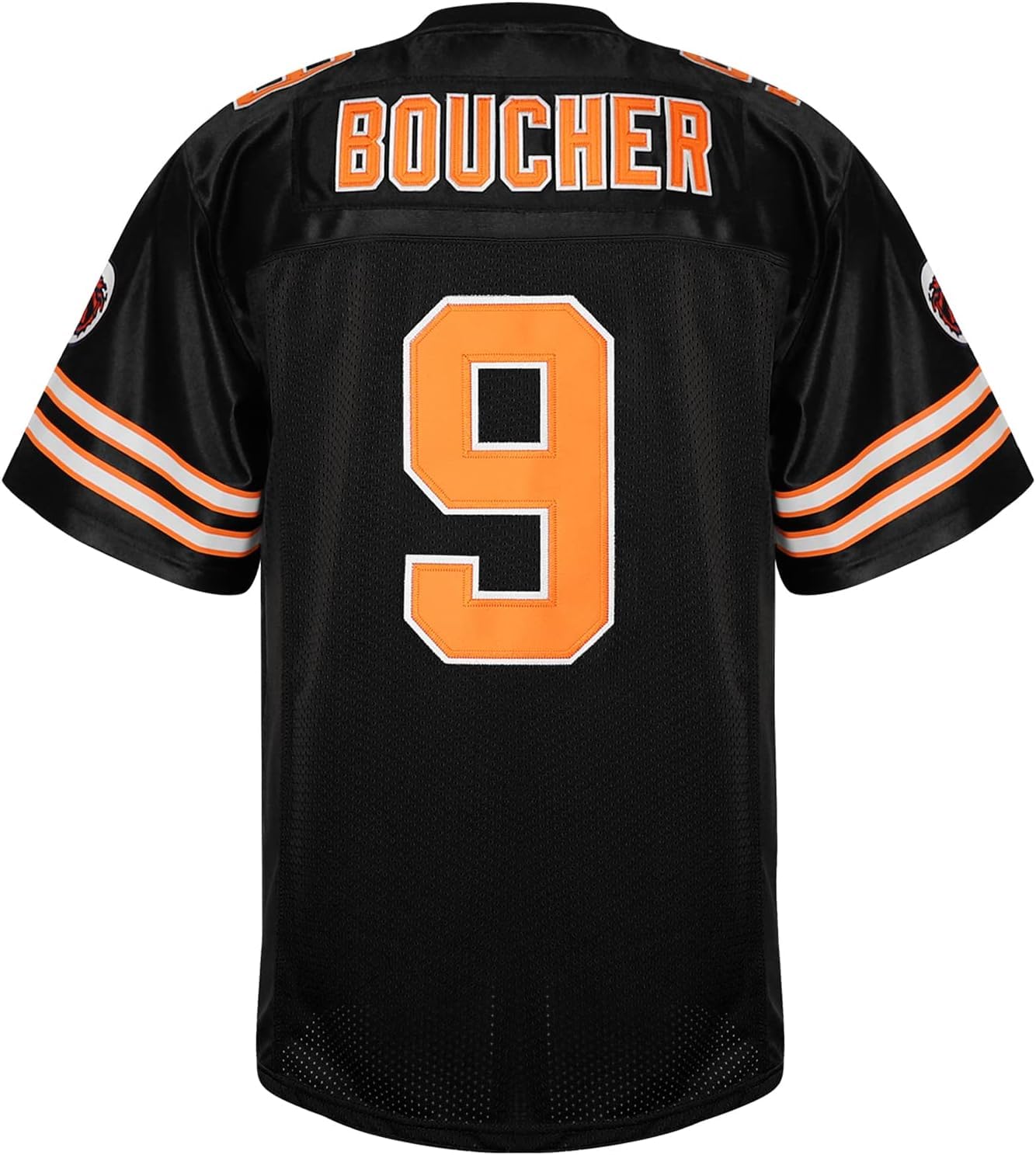 Maillot de football pour homme #9 Bobby 50th Anniversary Mud Dogs Bourbon Bowl Boucher Movie Football cousu