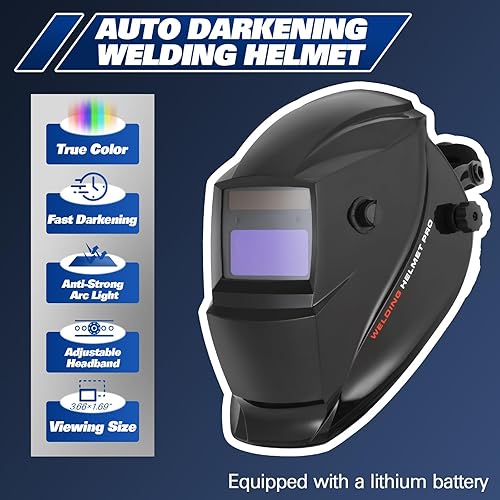 Miniatura 22 de BILT HARD Soldador MIG de aluminio multiproceso 200A 6 en 1, 110V/220V MIG/núcleo de flujo MIG/elevación TIG/palo/soldadura por puntos/pistola