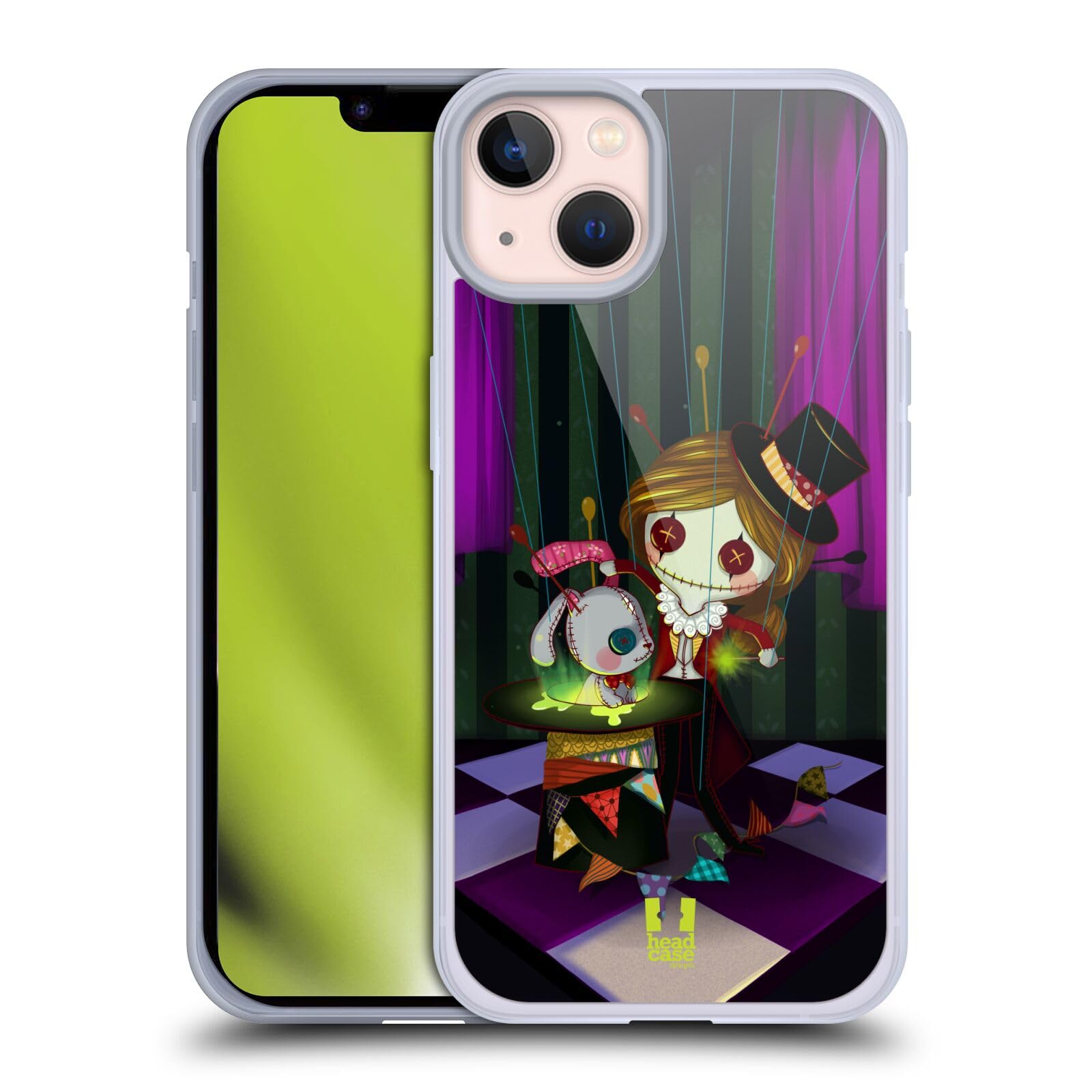 Coque Gel Magicien Poupées Vaudous 2 pour Apple iPhone 13 Antichoc - 7