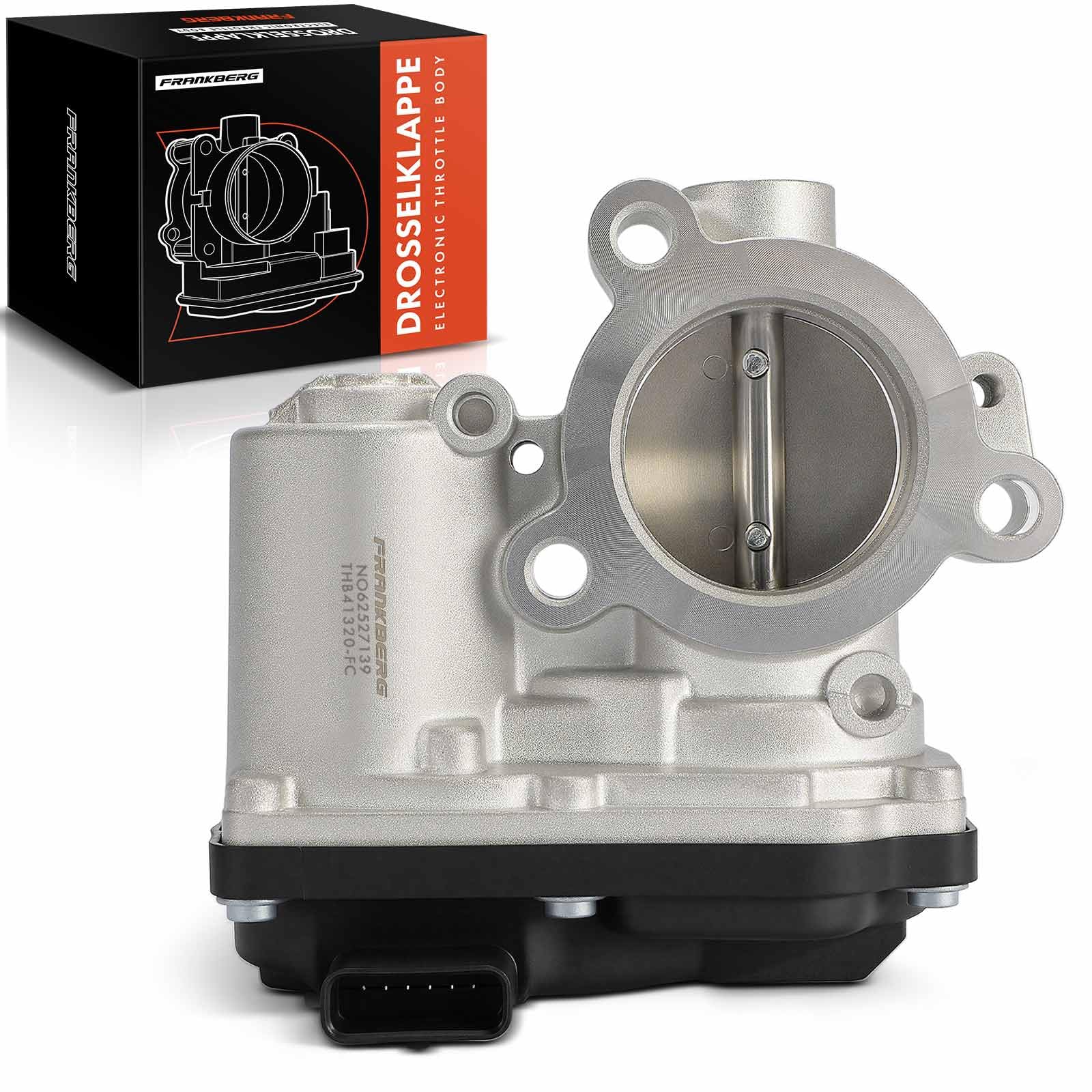 Frankberg Papillon des gaz Collecteur de papillon des gaz 161204132R | Compatible avec: Logan MCV II, S.a.n.d.e.r.o II B8, S.a.n.d.e.r.o III, Twingo III BCA BCM, Clio V B7